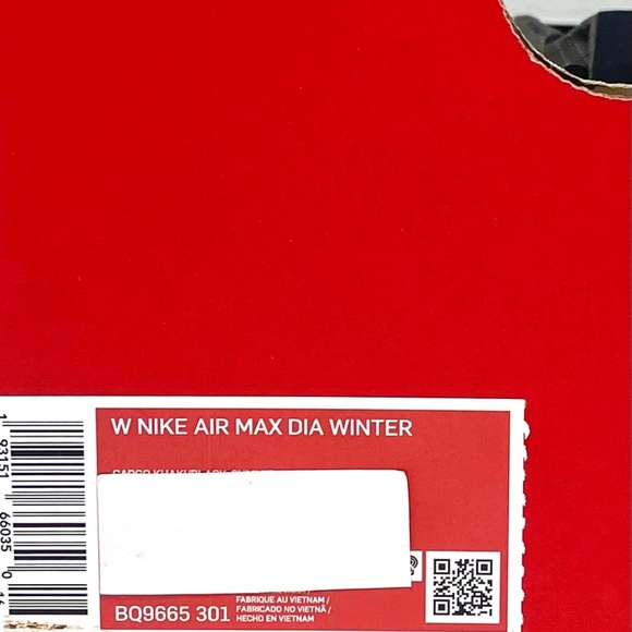 NIKE AIR MAX DIA WINTER Cargo Black BQ9665 301 Women's Sneakers - Picture 8 of 9